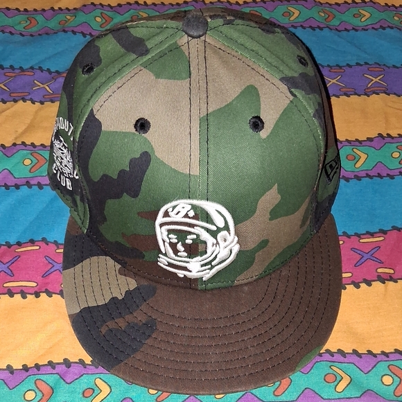 Billionaire Boys Club Other - 2012 New Era Billionaire Boys Club Vintage Camouflage Fitted Hat Camp Cap